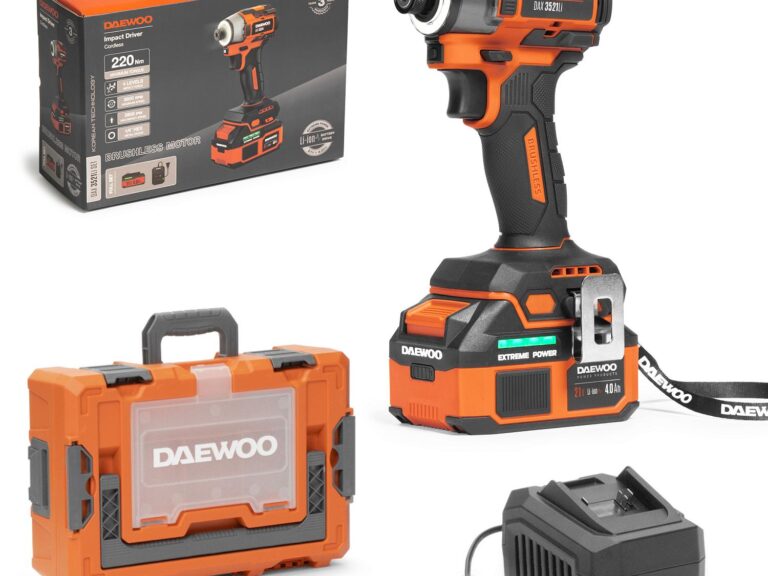 Akulöökkruvikeeraja 1 x 4.0Ah (220Nm), DAEWOO