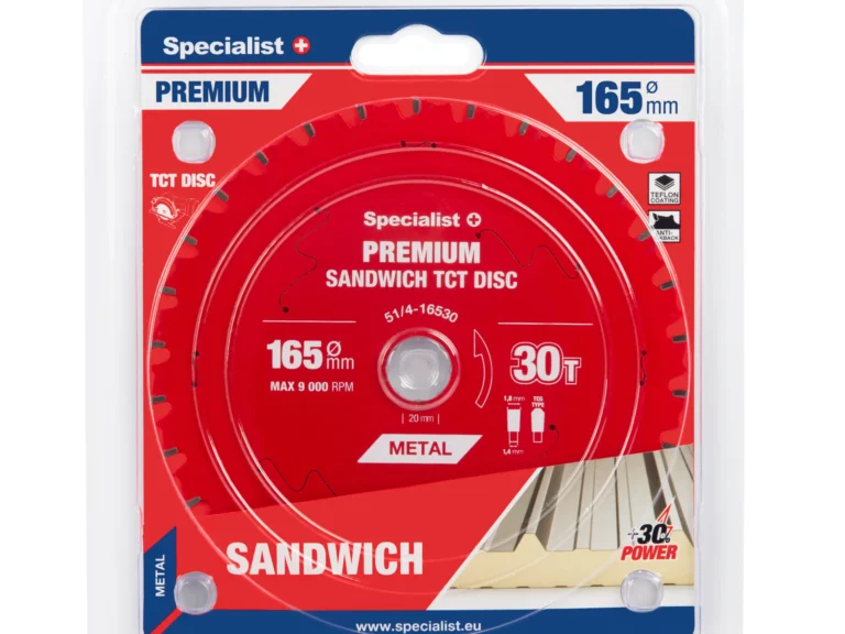 Saeketas 165x30Tx20mm Sandwich, SPETCIALIST