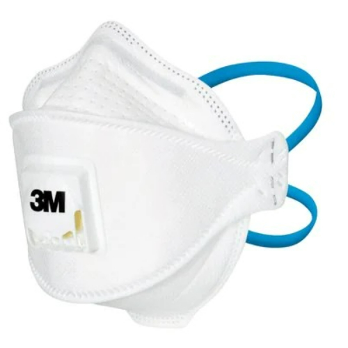Tolmumask 9322+ - 3M AURA FFP2, klapiga