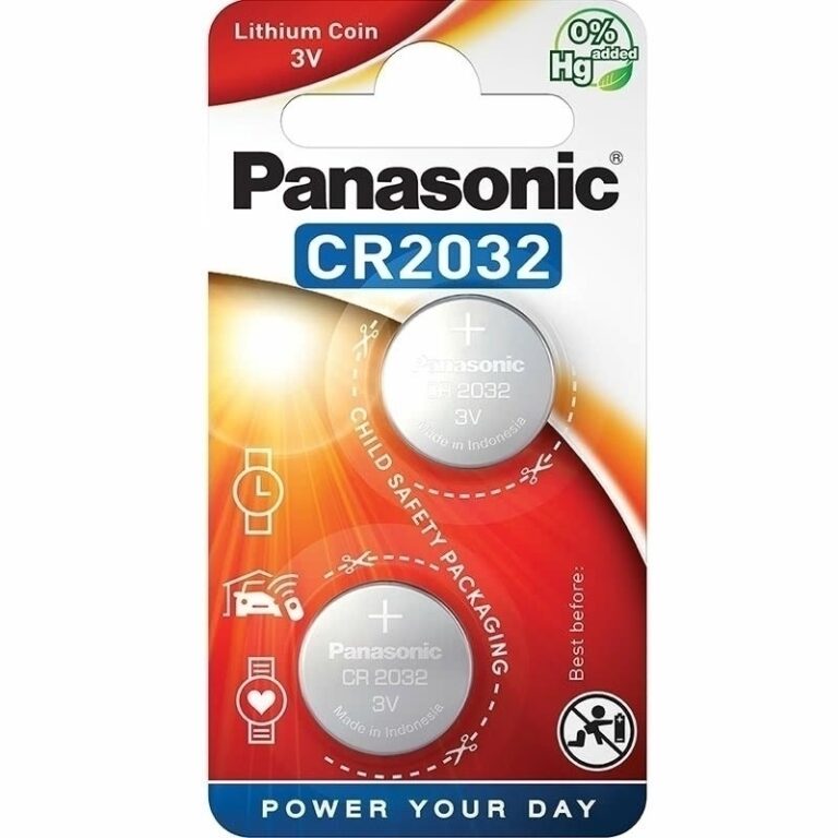 Patarei CR2032 2tk, Panasonic