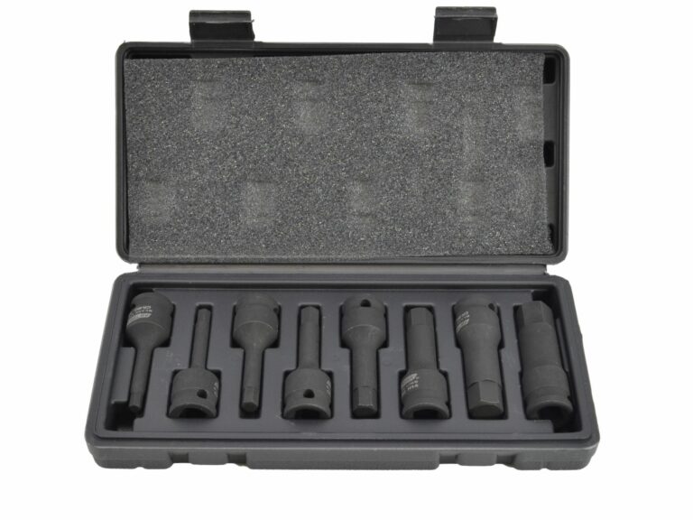 HEX löökpadrunid 1/2" 8 osa, AWTOOLS