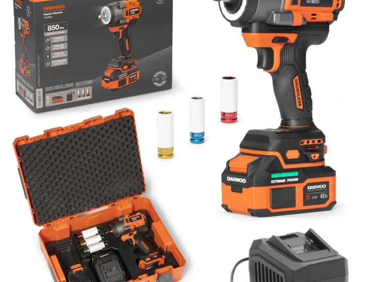 Akumutrikeeraja 1/2" 1x4.0Ah (max 850Nm), DAEWOO