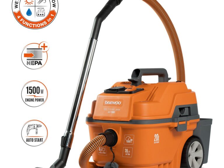 Märg- ja kuivtolmuimeja 1500W, DAEWOO