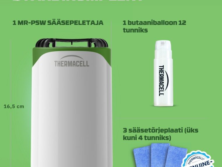 Sääsepeletaja Halo, Thermacell