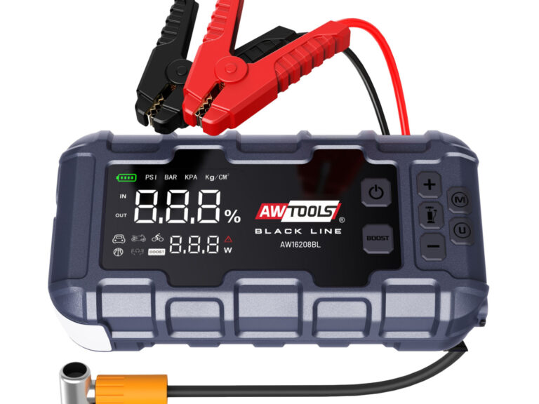 Käivitusabi/akupank/kompressor/LED (4in1) 16000mAh, AWTOOLS